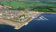 2012: Großer Goitzsche-See als Naherholungs- und Naturschutzgebiet