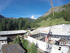 Biogasanlage in Zermatt (Schweiz) - GICON plant und übernimmt die Fertigung von Einzelkomponenten (Foto: Familie Julen)